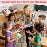 Valentines Day Large Volcano Science Kit - 24 Pack Valentines Day Gift Cards for Kids, Volcano Erupting Experiment Toys STEM Educational Toys for Classroom Exchange School Activities Party Favors