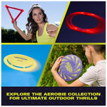 Aerobie Pro Ring Outdoor Flying Disc, Flying Ring for Kids Parties and Backyard Games, Teen Boys Gift Ideas, Kids Toys for Ages 5 & Up, Orange, 14