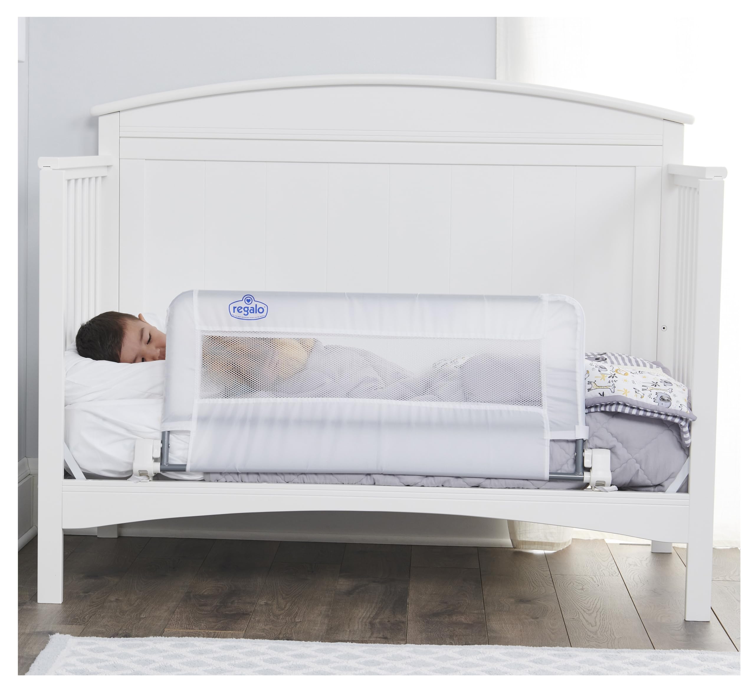 Regalo Swing Down Crib Rail, with Reinforced Anchor - Regalo - Baby and ...