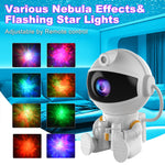 Astronaut Galaxy Night Light Projector for Bedroom - Star Lights Ceiling Projector with Remote Control & Timer, Upgrade LED Starry Lamp for Kids Boys Girls Room Decor, Unique Christmas Birthday Gifts