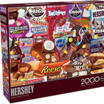 Buffalo Games - Hershey - Hershey Deluxe Collage - Large Piece Jigsaw Puzzle for Adults - Challenging Puzzle Perfect for Game Nights - Finished Size is 21.25 x 15.00