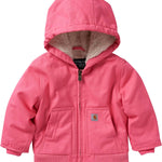 Carhartt Kid's CP9566 Canvas Insulated Hooded Active Jac - Girls