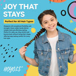 HOYOLS Baby Hair Ties Hair Rubber Bands for Toddler Infants Kids Girls Thin Small Hair Elastics TPU 1500 Piece Pack