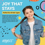HOYOLS Baby Hair Ties Hair Rubber Bands for Toddler Infants Kids Girls Thin Small Hair Elastics TPU 1500 Piece Pack