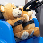 Step2 Side-by-Side Push Around SUV, Kids Push Car, 2 Seats, Stroller Substitute, Includes Seat Belts & Horns, Made of Durable Plastic, Max Weight 100 lbs., For Toddlers 1.5-5 Years Old, Blue