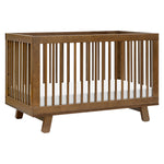 Babyletto Hudson 3-in-1 Convertible Crib with Toddler Bed Conversion Kit in Natural Walnut, Greenguard Gold Certified