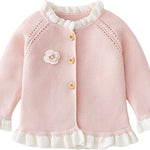Simplee kids Baby Girls' Fall Winter Cardigan Sweaters Coats Outfits for Toddlers
