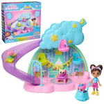 Gabby's Dollhouse, Kitty Care Ear Purrfect Playroom, 17-Piece Playset with 4 Toy Figures and Dollhouse Furniture, Kids Toys for Girls & Boys Ages 3+