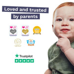 Pura Hypoallergenic Diapers, Size 1 (4-11lbs), Newborn, Totally Chlorine Free, Wetness Indicator, Suitable for Sensitive Skin, Soft Organic Cotton Comfort, Overnight, 3 Packs of 32 (96 Baby Diapers)