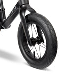 Radio Flyer Ultra Lite Balance Bike, Black, for Kids Ages 1.5-5, Pedal Free for Quick Learning, Lightweight Frame, Rubber Air Tires, Tool-Free Adjustable Seat, Footrest, Kid & Toddler Balance Bikes