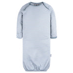 Gerber Unisex Baby Boy and Girls 4-Pack Sleeper Gown, Navy Dogs, Newborn