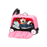 Radio Flyer 3-in-1 Happy Trav’ler Ice Cream Truck, Ride on Toy, Toddler Carry-On Storage, Ages 2-5 Years