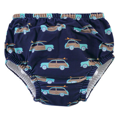 Hudson Baby Unisex Baby Swim Diapers, Palm Trees, 0-6 Months