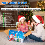 Kick Scooter for Kids 3-7 Age - LED Lighted 3 Wheel Toddler Scooter, 360° Steering, Adjustable Height Handlebar, Anti-Slip Deck, Stable Metal Design, Indoor Outdoor for 3-5, 5-7 Year Old Girls Boys