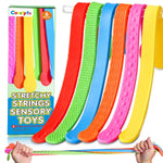 Sensory Fidget Autism Toys for Kids - Extra-Wide Stretchy Stress Relief Toys for ADHD Kids - Textured Calming Squishy Toys for Autistic Toddlers Boys Girls Gifts Party Favor Prizes for Classroom