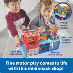 Learning Resources Mini Snack Shop Sorting Set, Play Food Shop, Role Play Store, Kids Kitchen Playset Accessories, Cooking Games, Fine Motor Skills, Toddler Toys, Girl And Boy Birthday Gift