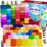 Air Dry Clay 90 Colors, Modeling Clay for Kids, Model Magic Clay, DIY Molding Clay Kit with Sculpting Tools,Soft & Non-Sticky,Art and Crafts Gift for Boys Girls Kids.