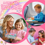 Sticker Maker for Kids - Make Your Own 60 Stickers with DIY Puffy Sticker Kit - Create a 3D Sticker Machine Arts and Crafts for Kids Ages 6-12 - Fun Craft Kits & Gifts for Girls Boys Year Old