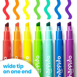 International Arrivals Double Sided Marker Sets for Kids Happido, Set of 24 Water Based Non Toxic Markers with Case, Great School Supplies, Art and Stationery Set