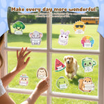 100 PCS Emotional Support Animal Stickers, Mental Health Stickers for Kids, Affirmation Sticker Pack for Water Bottles, Laptops, Phones