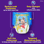 Pull-Ups Boys' Potty Training Pants, Size 3T-4T Training Underwear (32-40 lbs), 112 Count (4 Packs of 28), Packaging May Vary