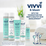 VIVVI & BLOOM 2-in-1 Baby Lotion, Face and Body, for Delicate & Sensitive Baby Skin, Hypoallergenic Lotion, Fragrance Free, 8.5 oz (Pack of 1)