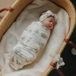 Copper Pearl Large Premium Knit Baby Swaddle Receiving Blanket Hundred Acre Wood