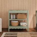 Babyletto Swell Changing Table in Light Sage, Greenguard Gold Certified