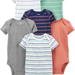 Simple Joys by Carter's Baby Boys' 6-Pack Short-Sleeve Bodysuit