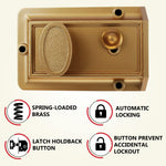 Nu-set KA Heavy Duty Night Latch