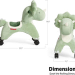Toddler Toys 2-3, Baby Toys for Kids, One Year Old Girl Birthday Gifts and 1 Year Old Boy Gifts, Radio Flyer Dash The Rolling Dinosaur, for Ages 1-3 Years, Green