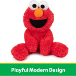 GUND Sesame Street Official Elmo Take Along Buddy Plush, Premium Plush Toy for Ages 1 & Up, Red, 13”
