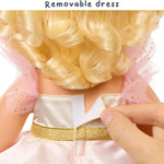 Baby Born Princess Baby Doll Annabell - Blonde Hair, Blue Eyes: Realistic Features for Kids Ages 3 & Up, Rooted Hair, Eyes Open & Close