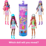 Barbie Color Reveal Fashion Doll & Accessories with 6 Surprises, Disco Star Series with Metallic Shine & Color-Change Bodice (Styles May Vary)