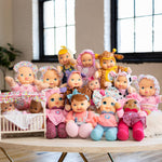 Baby's First Goldberger 11" Soft & Snuggle Bunny Doll - Baby's 1st Doll, Machine Washable, Safe for Children & Infant, Ages 0 Months & Up