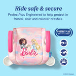 Graco TurboBooster 2.0 Backless Booster Car Seat, Barbie Painterly, Travel Booster Seat for Children Ages 4-10, Weight 40-100 Pounds and Height up to 57 Inches