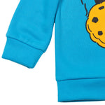 Sesame Street Cookie Monster Infant Baby Boys Fleece Pullover Hoodie 18 Months