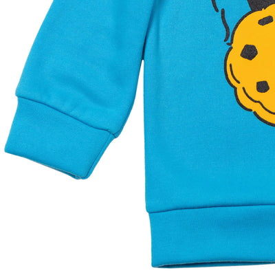 Sesame Street Cookie Monster Infant Baby Boys Fleece Pullover Hoodie 18 Months