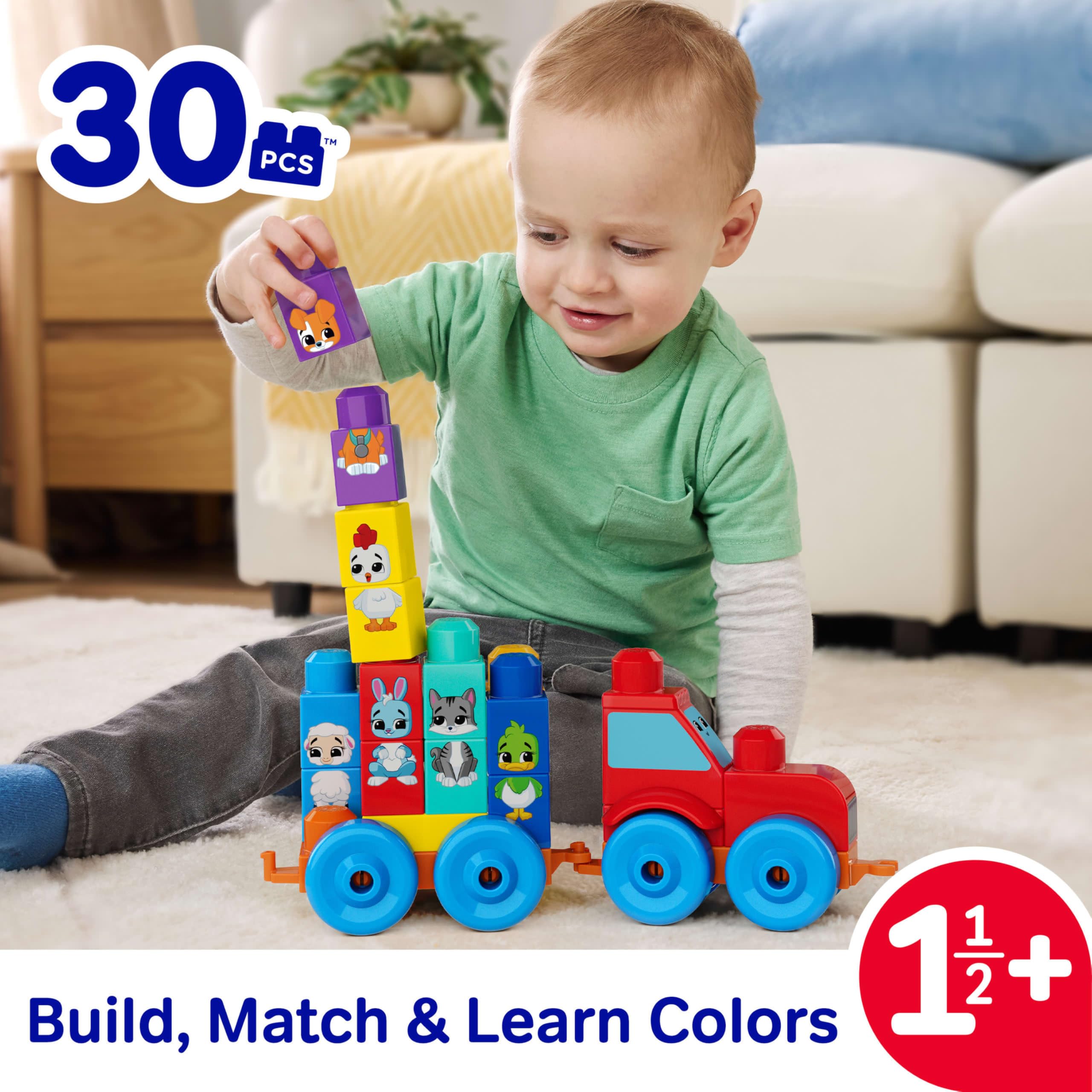 MEGA BLOKS First Builders Toddler Block Toys Set, - Activity Toys ...