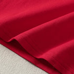 Magic Park 12M-6Y Baby Girl Long Sleeve Blouse Toddler Ruffle T-Shirt Kid Solid Color Tee Casual Tops Winter Clothes (24 Months, Long Red)