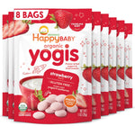 Happy Baby Organics Yogis Freeze-Dried Yogurt & Fruit Snacks, 3 Flavor Variety Pack, 1 Ounce (Pack of 3)