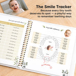 Keepsake Baby Memory Book, Girl, Boy - Beautiful First 5 Year Journal Book, 100 Pages Newborn Milestone Scrapbook, From Pregnancy to Age 5, First Time Mom Gifts for Baby Shower, Gender Neutral (Muse)