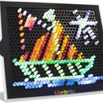 Lite Brite Classic, Favorite Retro Toy - Create Art with Light, STEM, Educational Learning, Holiday, Birthday, Gift, Boys, Kid, Toddler, Girls Age 4+