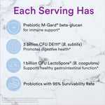 SmartyPants Kids Probiotic Immunity Gummies: Prebiotics & Probiotics for Digestive Health and Immune Support Supplement, Gluten Free, Vegan, Grape Flavor, 60 Count (30 Day Supply)