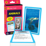 Carson Dellosa 54 Animal Flash Cards, Zoo, Reptiles, Bugs, Sea Creatures, and More Flashcards, Toddler Stocking Stuffers, Preschool Learning Activities for Kids Ages 4 and Up