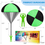 Parachute Toy for Kids, Outdoor Toys Flying Parachute Men, Inside & Outside Toys for or 3 4 5 6 7 8 9 10 11 12 Year Old, Easter Basket Stuffers for Kids Grandkids Ideal 2026 Unique Party Favors