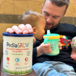 PediaGROW Toddler Nutritional Milk Powder, Made in France with Grass-Fed Milk, DHA & Iron, Natural Prebiotics for Growth & Immune Support, Non-GMO, Gluten-Free, Toddler Nutritional Drink, Ages 1+ Years