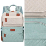 Legestori Diaper Bag Backpack, Baby Diaper Bag for Girls Boys, Multipurpose Baby Backpack for Women, Large Baby Essentials Travel Bag with Insulated Pockets and Stroller Straps