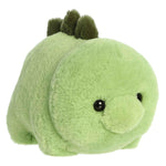 Aurora® Adorable Spudsters™ Stevie Stegosaurus™ Stuffed Animal - Round Shape Makes for Comforting Cuddles - Perfect for Kids All Ages and Animal Loving Adults - Green 11.5 Inches