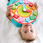 Melissa & Doug Shape Sorting Clock - Wooden Educational Toy